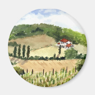 Toscane Landscape Magnet
