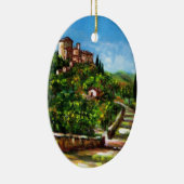 TOSCANE LANDSCHAP 3 KERAMISCH ORNAMENT (Rechts)