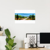 TOSCANE LANDSCHAP 4 POSTER (Thuiskantoor)