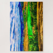 Toscane landschap. Italië. Legpuzzel (Verticaal)