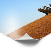 Toscane landschap met cypresse panorama-druk foto afdruk (Hoek)