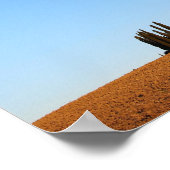 Toscane landschap met cypresse poster panorama (Hoek)