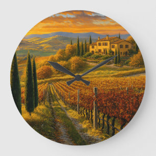 Toscane Landschap Ronde Klok