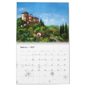 TOSCANE LANDSCHAPPEN COLLECTIE 2016 KALENDER (Feb 2027)