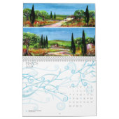 TOSCANE LANDSCHAPPEN COLLECTIE 2017 KALENDER (Mar 2027)