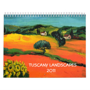 TOSCANE LANDSCHAPPEN COLLECTIE 2017 KALENDER