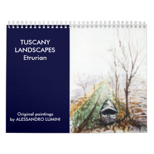 TOSCANE LANDSCHAPPEN Etruriaans 2016 Kalender