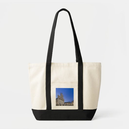 Toscane, Lucca, Piazza San Michele bij zonsopgang Tote Bag (Voorkant)