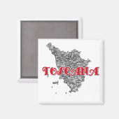 Toscane Magneet (Voorkant / Achterkant)