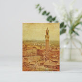  Toscane, middeleeuwse Siena Briefkaart (Staand voorkant)