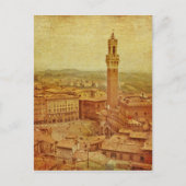  Toscane, middeleeuwse Siena Briefkaart (Voorkant)