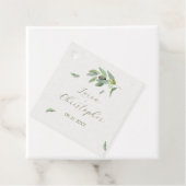 Toscane Olijfbladeren Tak - Dank je Bedankjes Labels (In situ)