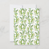 Toscane Olive met de datum waarop Aankondiging (Achterkant)