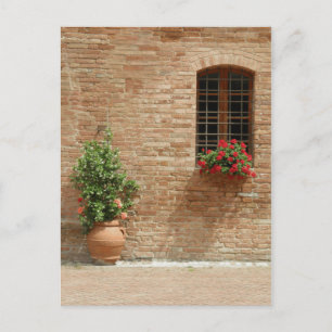 Toscane planten briefkaart