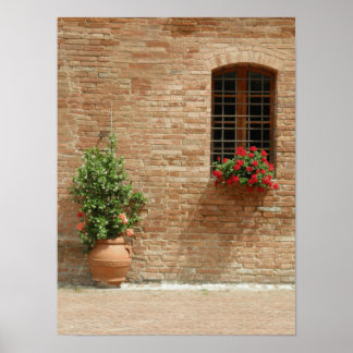 Toscane planten poster