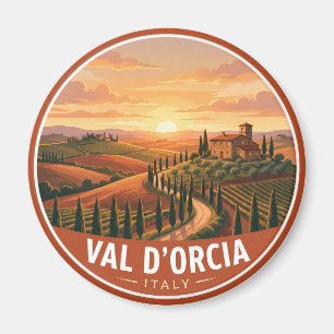 Toscane Platteland Italië Magneet