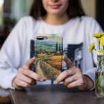 Toscane platteland Italië van Gogh stijl Case-Mate iPhone Case<br><div class="desc">een prachtig schilderij in Van Gogh stijl van het Toscaanse platteland in Italië</div>