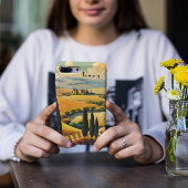 Toscane Platteland Oude Stijl Aangepaste Tekst Case-Mate iPhone Case