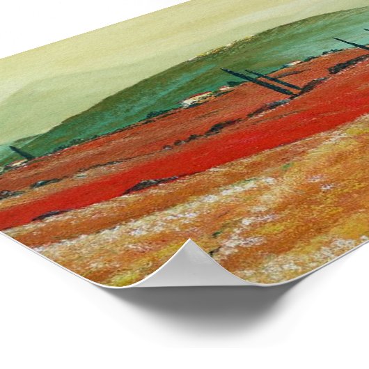 Toscane Poster (Hoek)