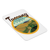 Toscane reislogo magneet (Rechterzijde)