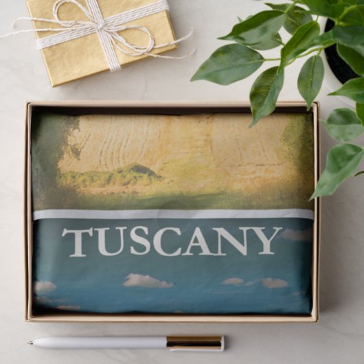  Toscane-reistenpapier Tissuepapier (Geschenk)