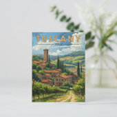  Toscane Reizen Briefkaart (Staand voorkant)