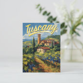  Toscane Reizen Briefkaart (Staand voorkant)
