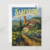 Toscane Reizen Briefkaart (Voorkant / Achterkant)
