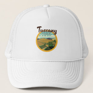Toscane reizen logo trucker pet
