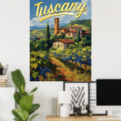 Toscane Reizen Poster (Thuiskantoor)