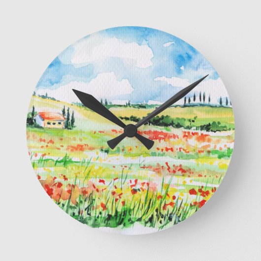 Toscane Ronde Klok (Voorkant)