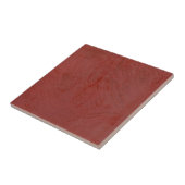 Toscane Rood Tegeltje (Zijkant)