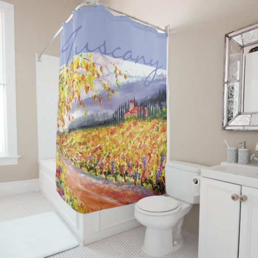 Toscane Shower Curtain Douchegordijn (In situ)
