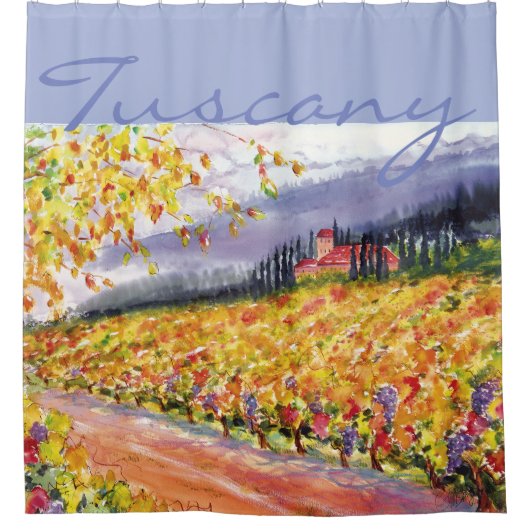 Toscane Shower Curtain Douchegordijn (Voorkant)