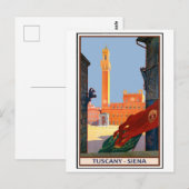 Toscane - Siena Briefkaart (Voorkant / Achterkant)