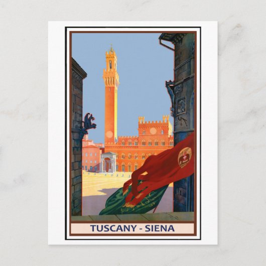 Toscane - Siena Briefkaart (Voorkant)