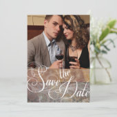  Toscane sparen de Foto van de Datum Save The Date (Staand voorkant)