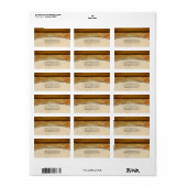 Toscane Stone Marmer Architecturaal Etiket (Full Sheet)
