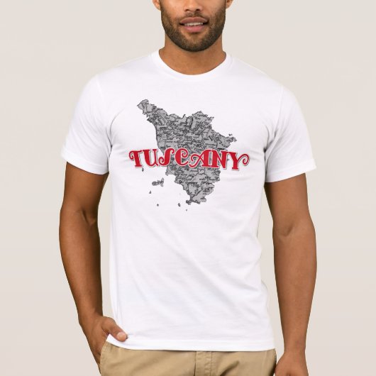 Toscane T-shirt (Voorkant)