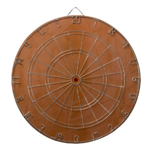 Toscane Tangerine Faux Afwerking Dartbord