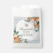 Toscane Tegel Citrus Grieks Baby shower Dessert Bedankzakje (Voorkant)