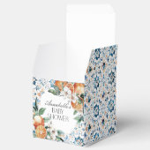 Toscane Tegel Italiaans Baby shower Dessert Favors Bedankdoosjes (Geopend)