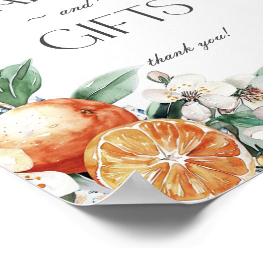 Toscane Tegel Italiaans strand Kaarten en geschenk Poster (Hoek)