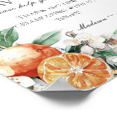 Toscane Tegel Italiaans strand Kustgunsten Teken Poster (Hoek)