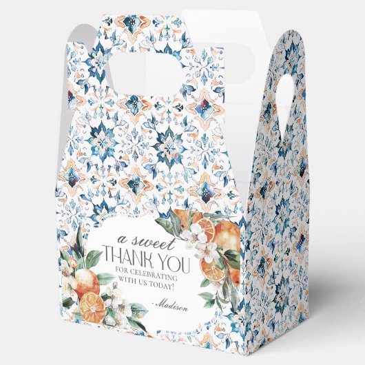 Toscane Tegel Italiaans Toscaanse kust Bedankdoosjes (Geopend)