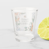 Toscane Tegel Italiaans verjaardagsfeestje voor Ba Shot Glas (Achterkant)