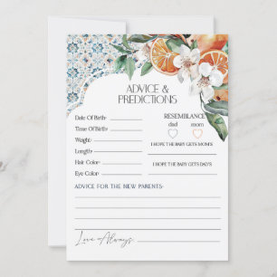 Toscane Tegel Kust Italiaans advies voor Baby Kaar Kaart