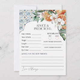 Toscane tegel kust Italiaans advies voor babykaart Kaart