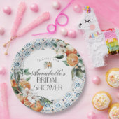 Toscane Tegels Italiaanse Bruidsdiner Tafel Decora Papieren Bordje (Feest)