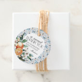 Toscane Tegels Italiaanse Toscaanse Kust- Bedankjes Labels (In situ)